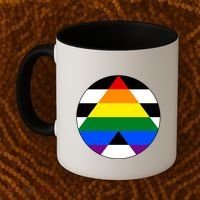 Ally Flag Circle Pyramid Pride Coffee Mug thumb 2