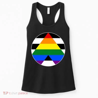 Ally Flag Circle Pyramid Pride Women's Tank Top