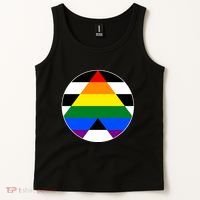 Ally Flag Circle Pyramid Pride Tank Top thumb 2