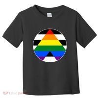 Ally Flag Circle Pyramid Pride Toddler T-Shirt thumb 0