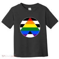 Ally Flag Circle Pyramid Pride Toddler T-Shirt thumb 0