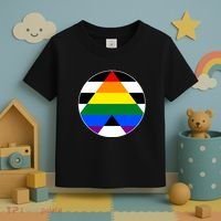 Ally Flag Circle Pyramid Pride Toddler T-Shirt thumb 3