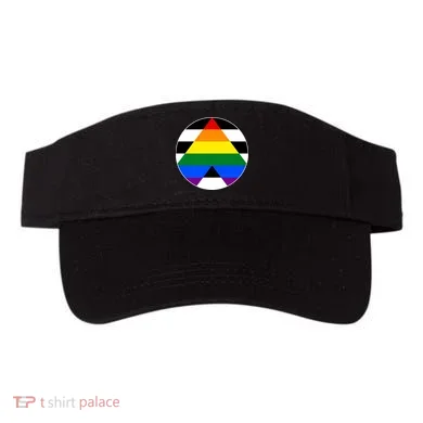 Ally Flag Circle Pyramid Pride Visor