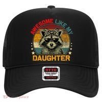 Awesome Like My Daughter Retro Funny Father's Day Dad  Hat thumb 0