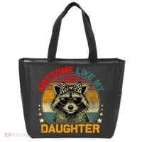 Awesome Like My Daughter Retro Funny Father's Day Dad  Tote Bag thumb 0