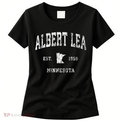 Albert Lea Minnesota Mn Vintage Athletic Sports Women's T-Shirt