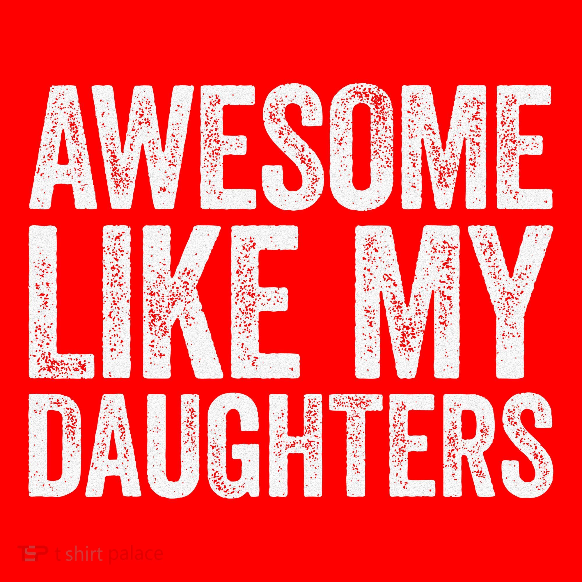 Awesome Like My Daughters Dad Fathers Day Santa Hat