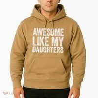 Awesome Like My Daughters Dad Fathers Day Hoodie thumb 2