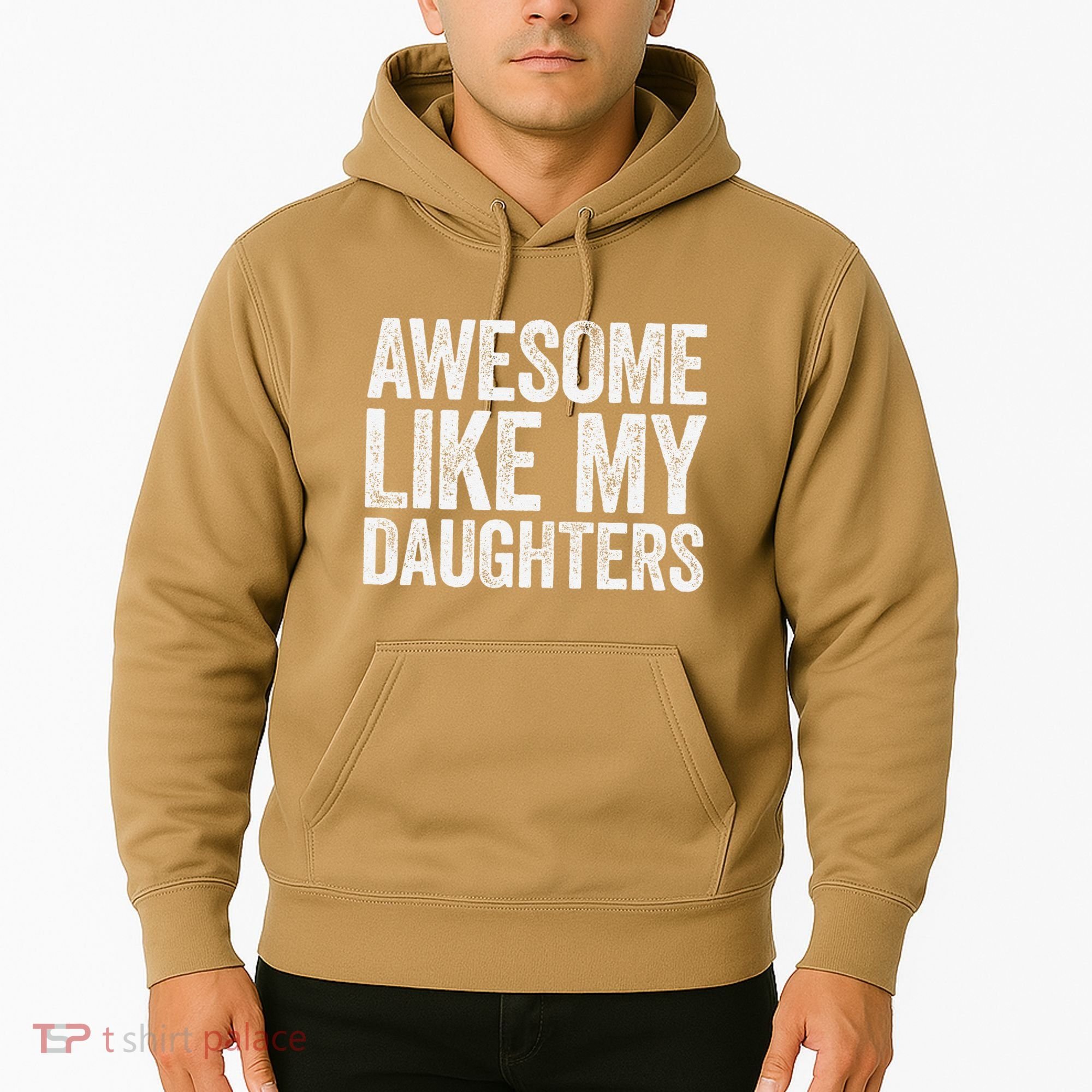 Awesome Like My Daughters Dad Fathers Day Hoodie