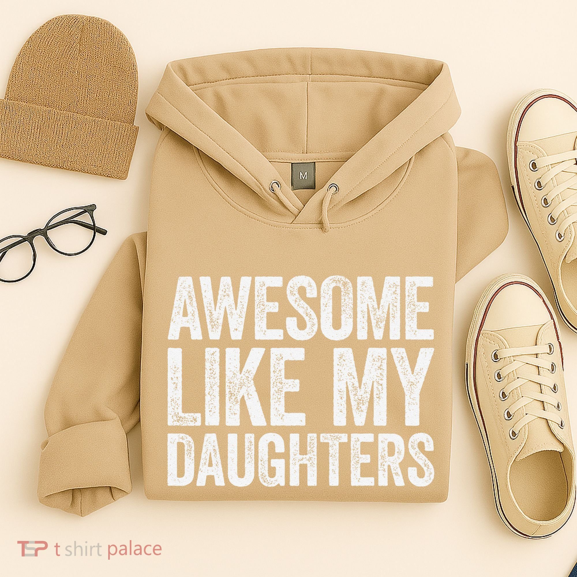 Awesome Like My Daughters Dad Fathers Day Hoodie