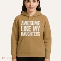 Awesome Like My Daughters Dad Fathers Day Hoodie thumb 5