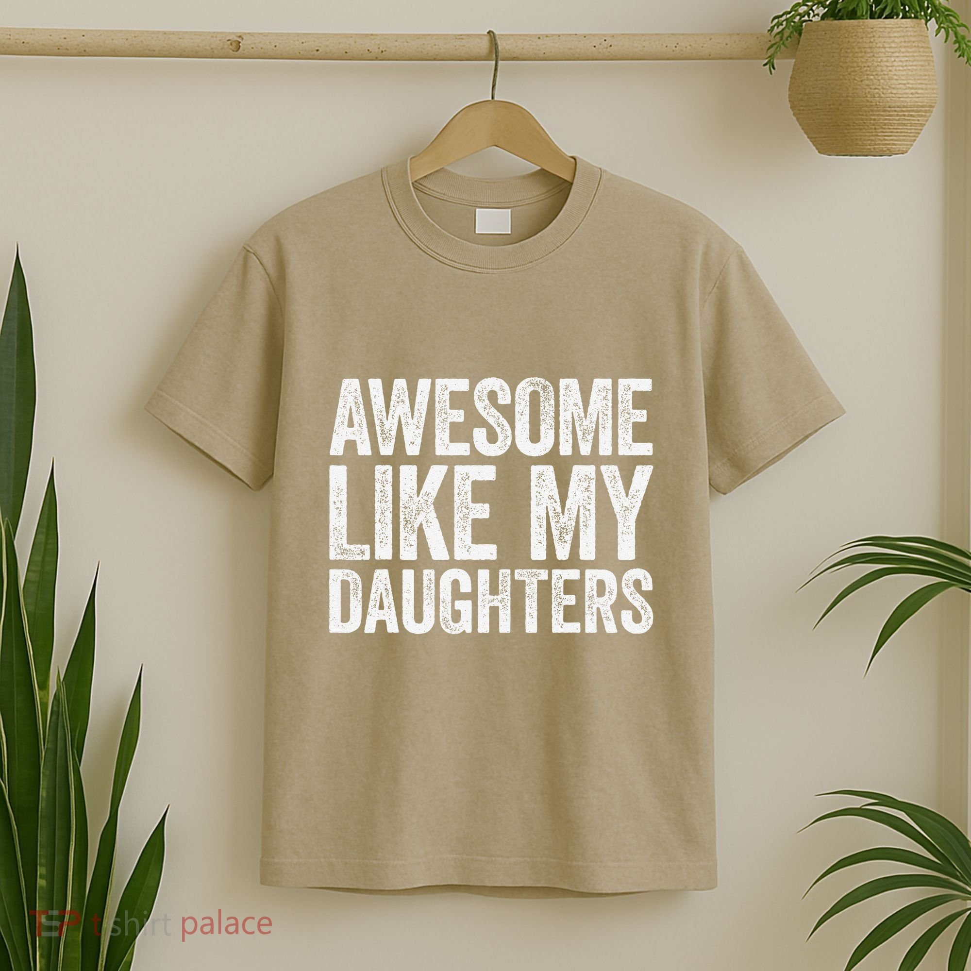 Awesome Like My Daughters Dad Fathers Day T-Shirt