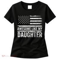 Awesome Like My Daughter Gifts Funny Fathers Day Dad Women's T-Shirt thumb 0