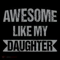 Awesome Like My Daughter Funny Mothers Fathers Day Mom Dad Coffee Mug thumb 5