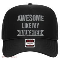 Awesome Like My Daughter Funny Mothers Fathers Day Mom Dad Hat thumb 0
