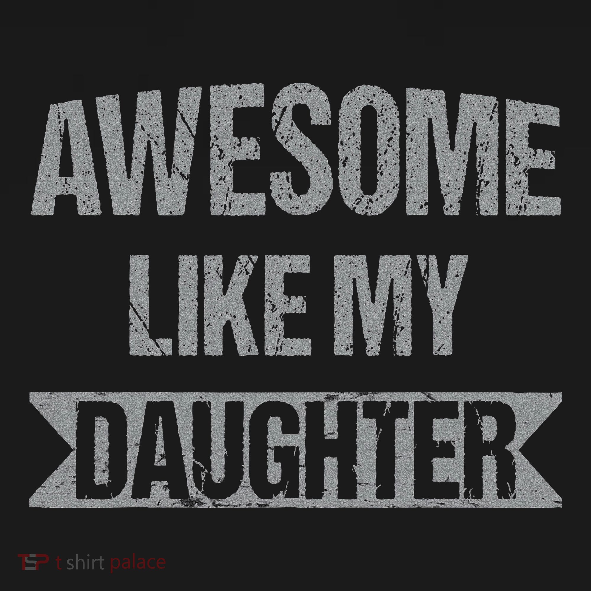 Awesome Like My Daughter Funny Mothers Fathers Day Mom Dad Tote Bag
