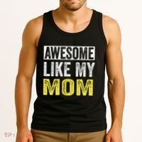 Awesome Like My Mom Daughter MotherS Day Tank Top thumb 3