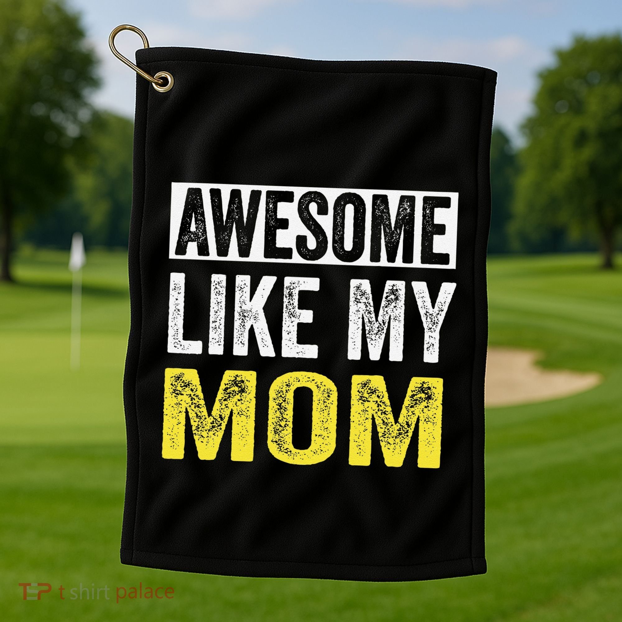 Awesome Like My Mom Daughter MotherS Day Golf Towel