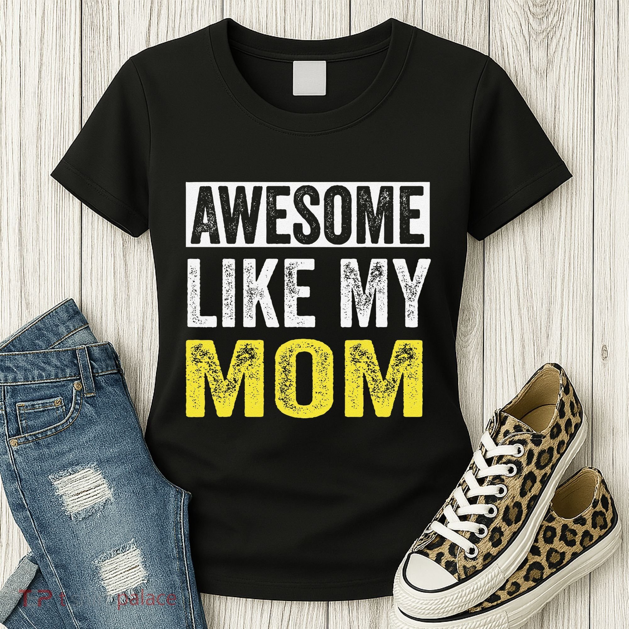 Awesome Like My Mom Daughter MotherS Day Women's T-Shirt