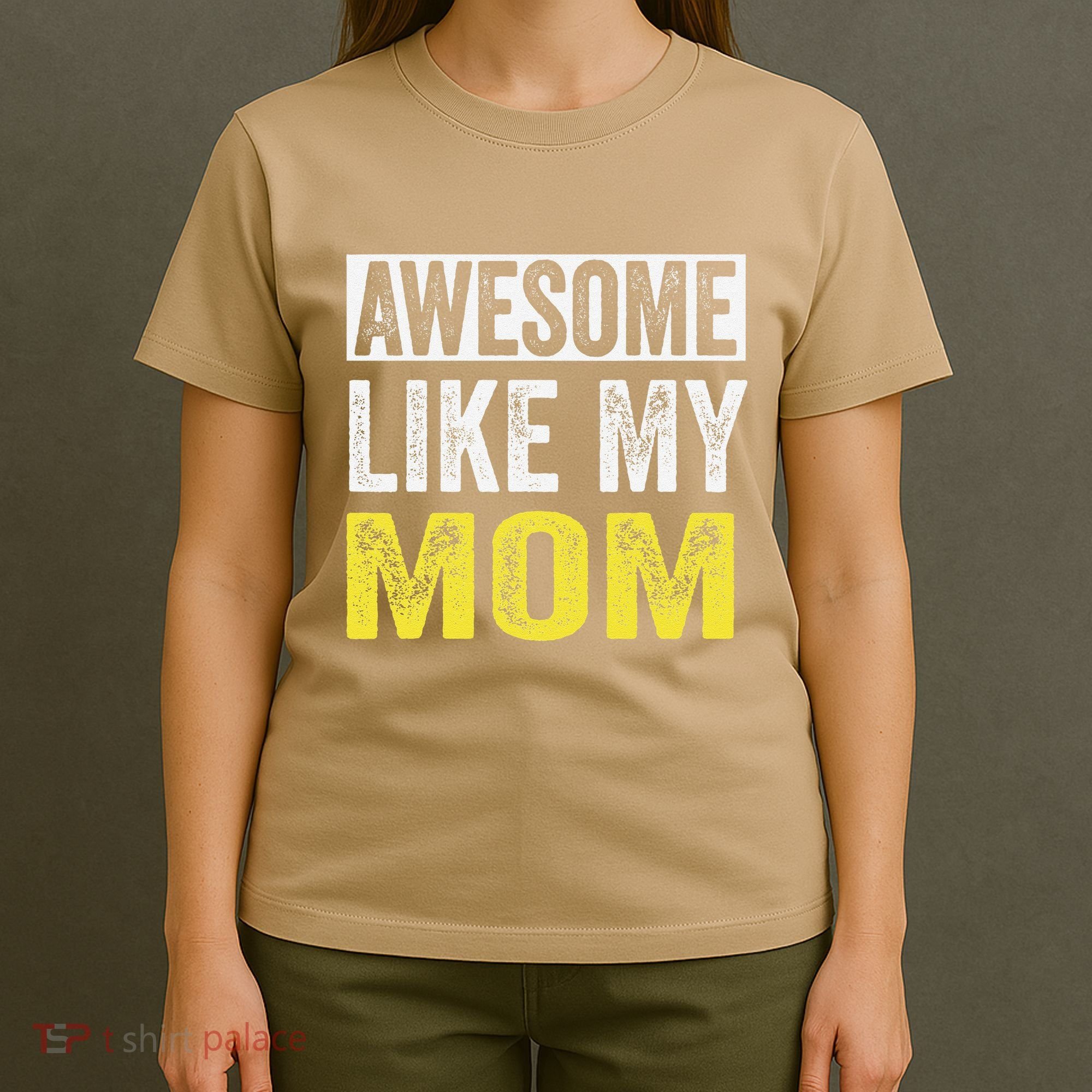 Awesome Like My Mom Daughter MotherS Day T-Shirt