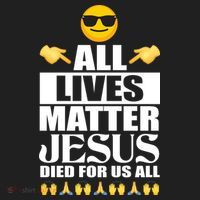 All Lives Matter Jesus Died For Us All Emoji Beanie thumb 2