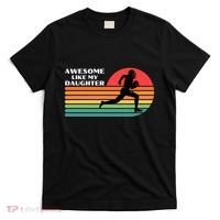 Awesome Like My Daughter Vintage Football T-Shirt thumb 0