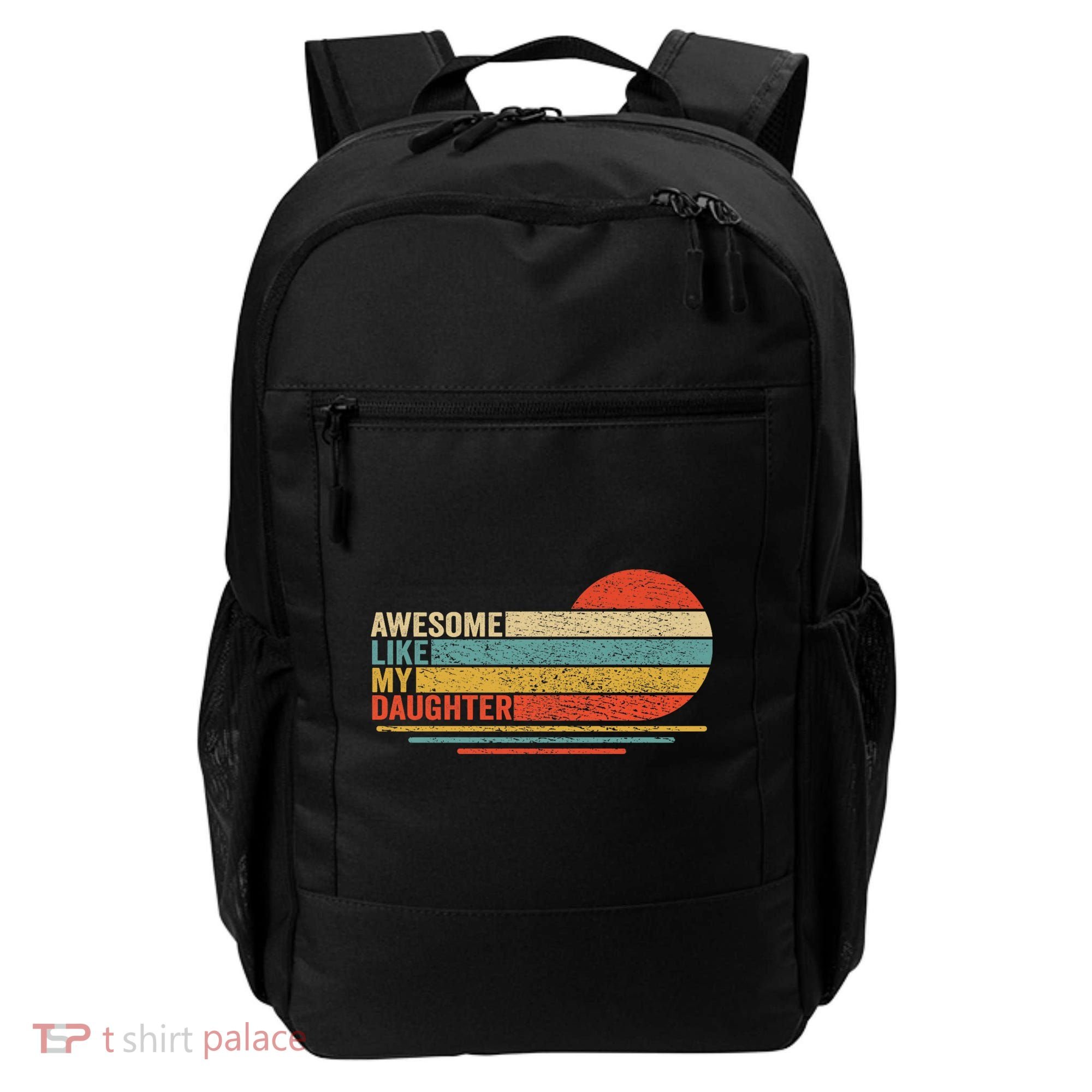 Awesome Like My Daughter Retro Funny Dad Fathers Day Backpack