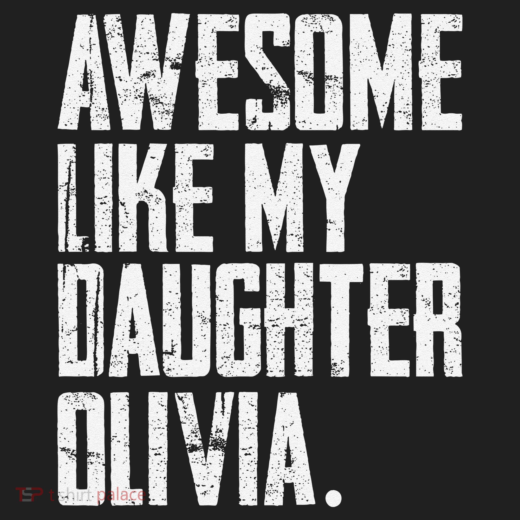 Awesome Like My Daughter Olivia Name Funny Dad FatherS Day Hat