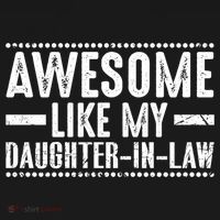 Awesome Like My Daughter In Law Cool Gift Women's Hoodie thumb 2