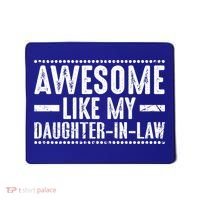 Awesome Like My Daughter In Law Cool Gift Mousepad thumb 0