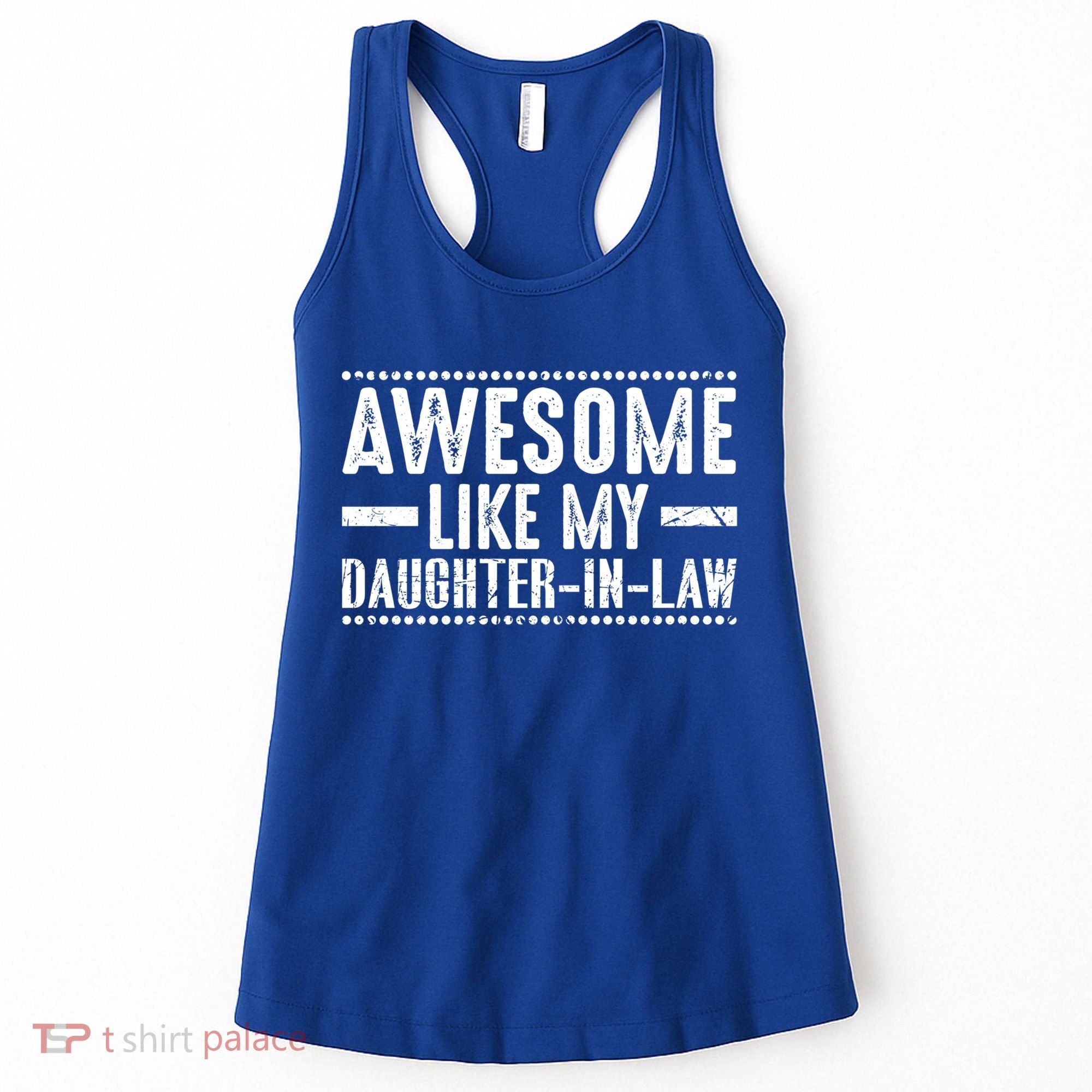 Awesome Like My Daughter In Law Cool Gift Women's Tank Top