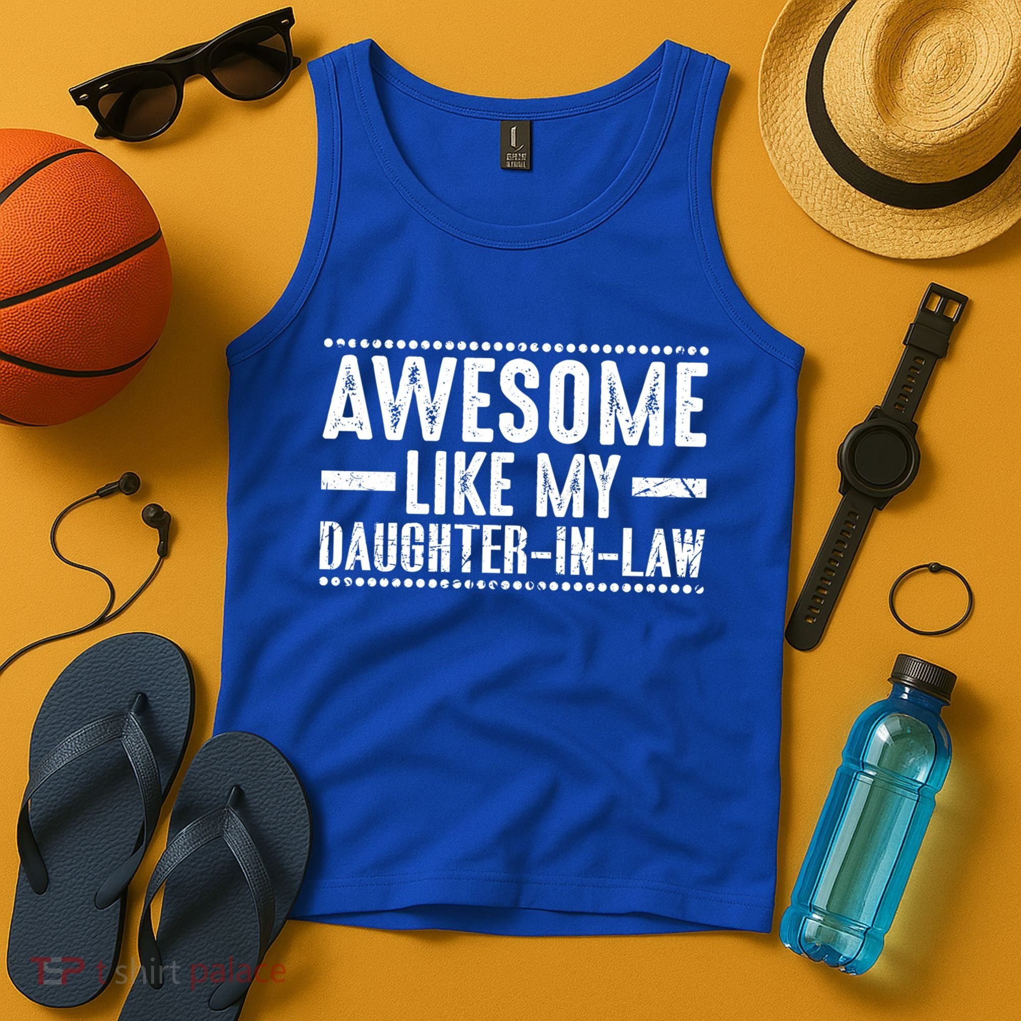 Awesome Like My Daughter In Law Cool Gift Tank Top