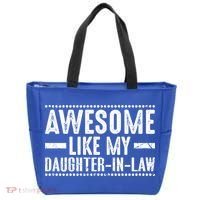 Awesome Like My Daughter In Law Cool Gift Tote Bag thumb 0