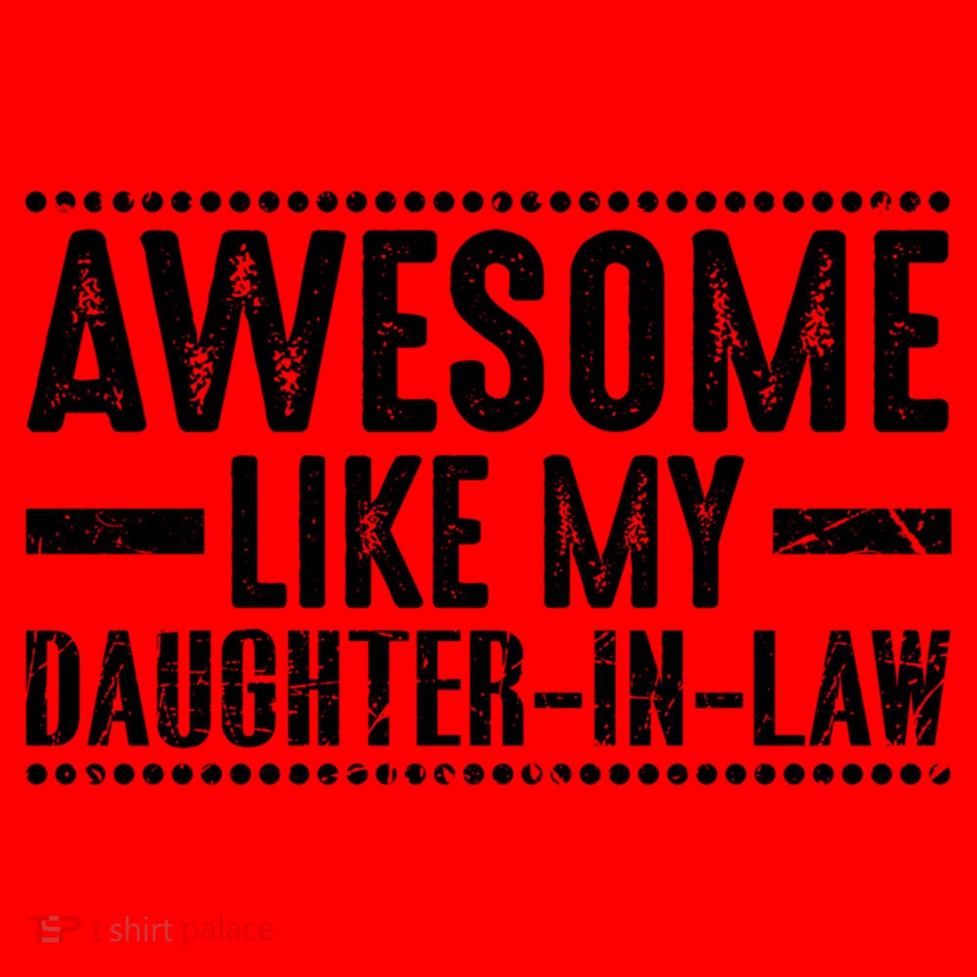 Awesome Like My Daughter In Law Cool Gift Santa Hat