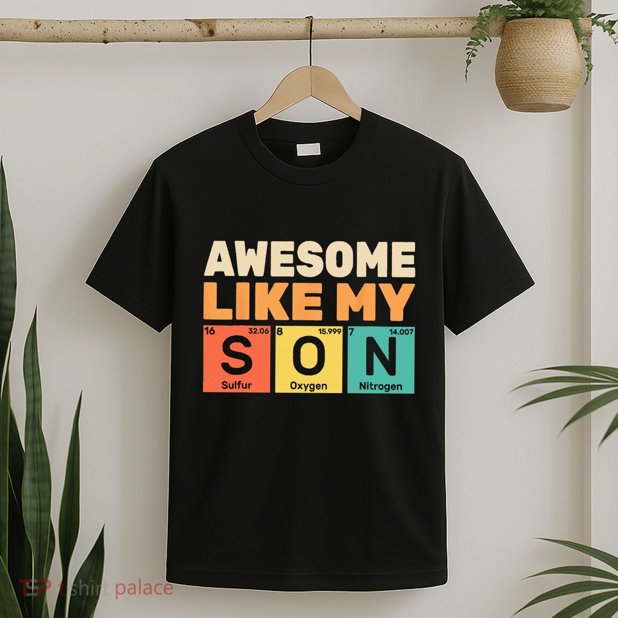 Awesome Like My Son Periodic Table Father's day Chemistry T-Shirt