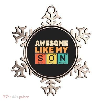 Awesome Like My Son Periodic Table Father's day Chemistry Ornament