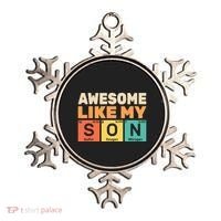 Awesome Like My Son Periodic Table Father's day Chemistry Ornament thumb 0