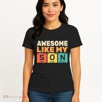 Awesome Like My Son Periodic Table Father's day Chemistry Women's T-Shirt thumb 4