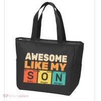 Awesome Like My Son Periodic Table Father's day Chemistry Tote Bag thumb 3