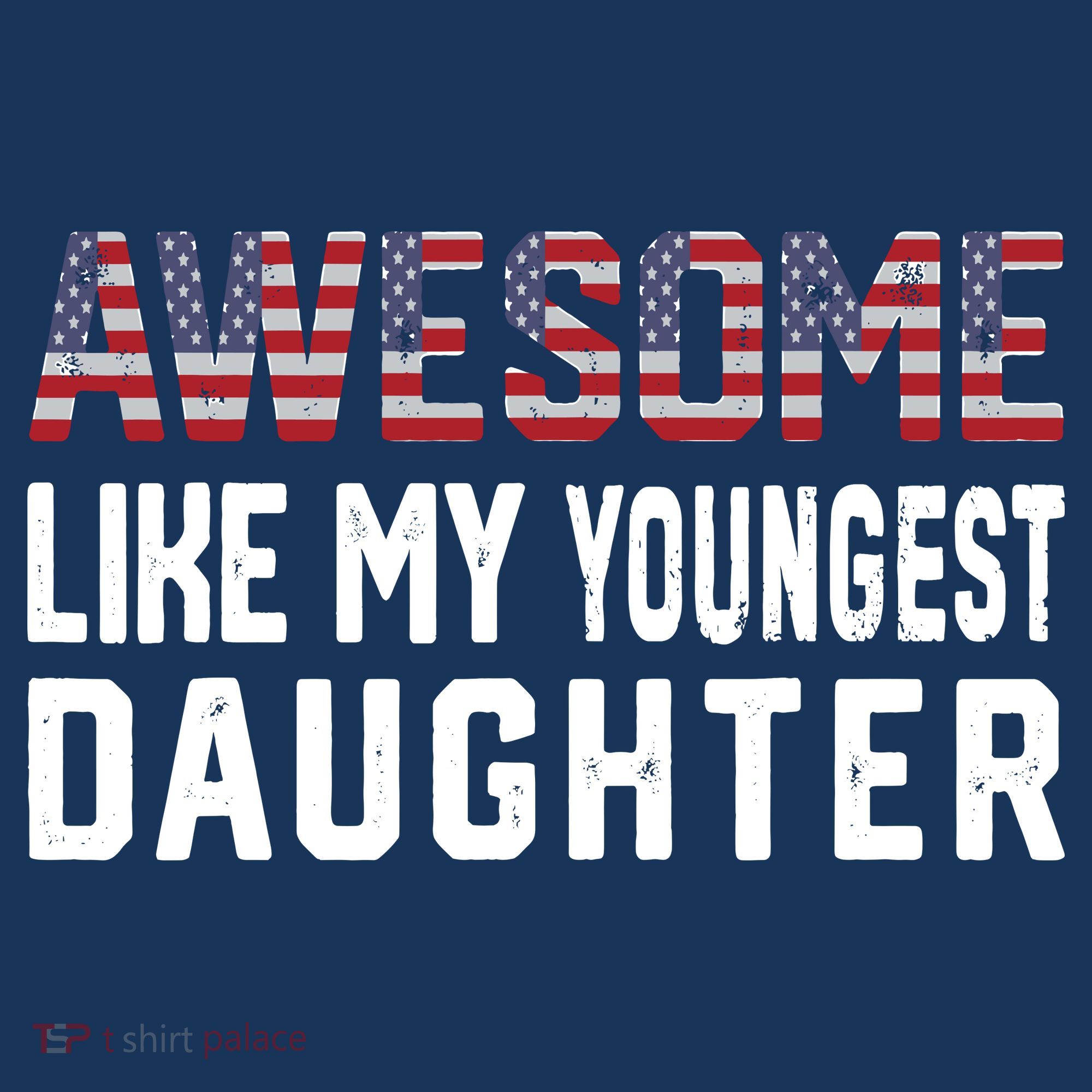Awesome Like My Youngest Daughter |Funny Father Mom Dad Joke Apron