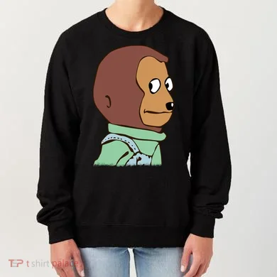 Awkward Look Meme Monkey Puppet Meme Women's Sweatshirt