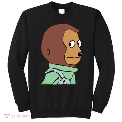 Awkward Look Meme Monkey Puppet Meme Sweatshirt