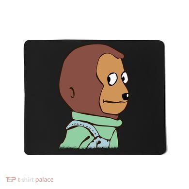 Awkward Look Meme Monkey Puppet Meme Mousepad