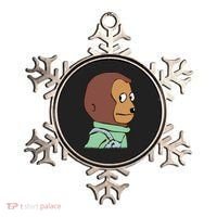 Awkward Look Meme Monkey Puppet Meme Ornament thumb 0