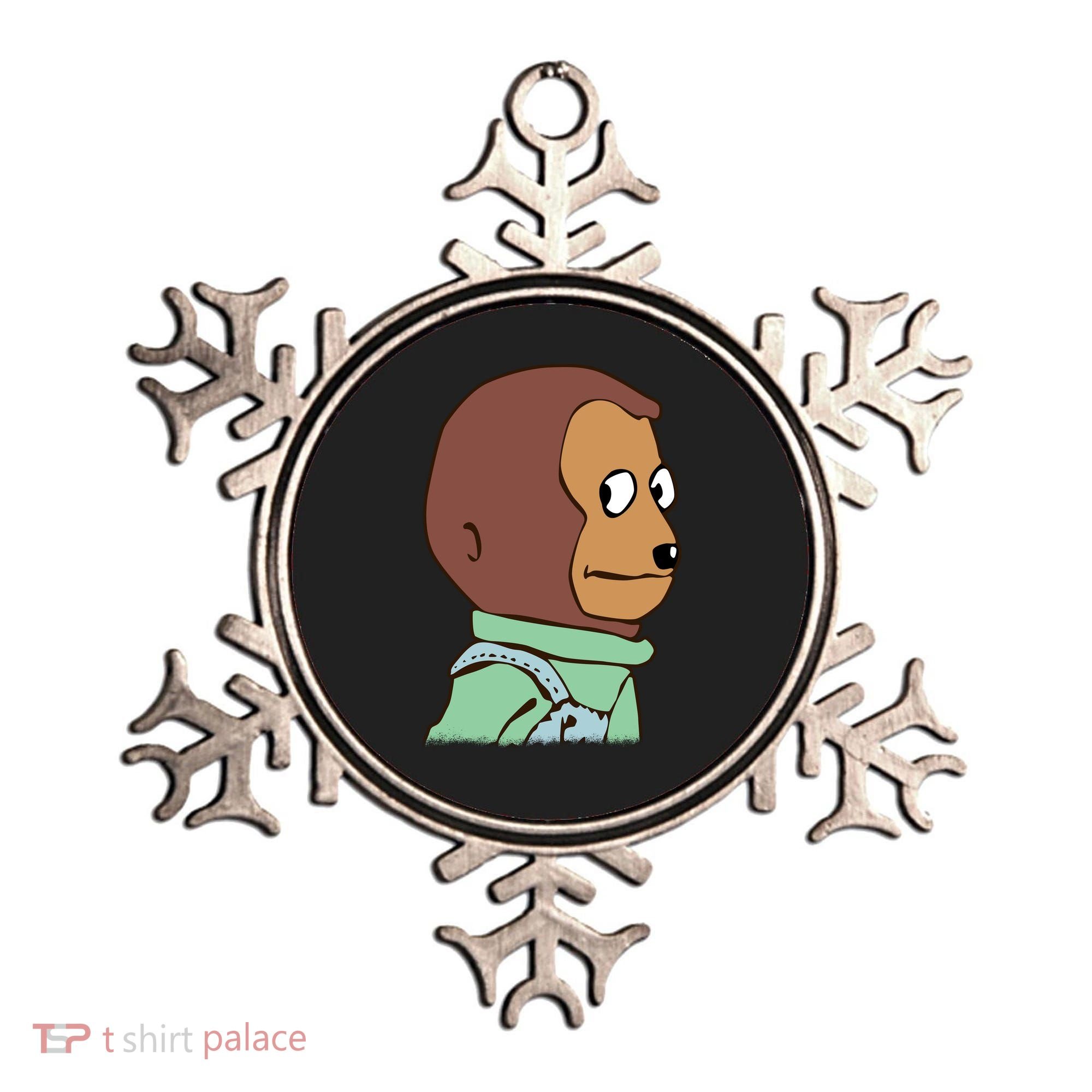Awkward Look Meme Monkey Puppet Meme Ornament