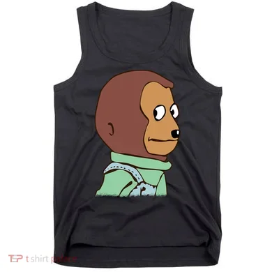 Awkward Look Meme Monkey Puppet Meme Tank Top
