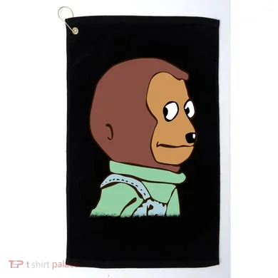 Awkward Look Meme Monkey Puppet Meme Golf Towel