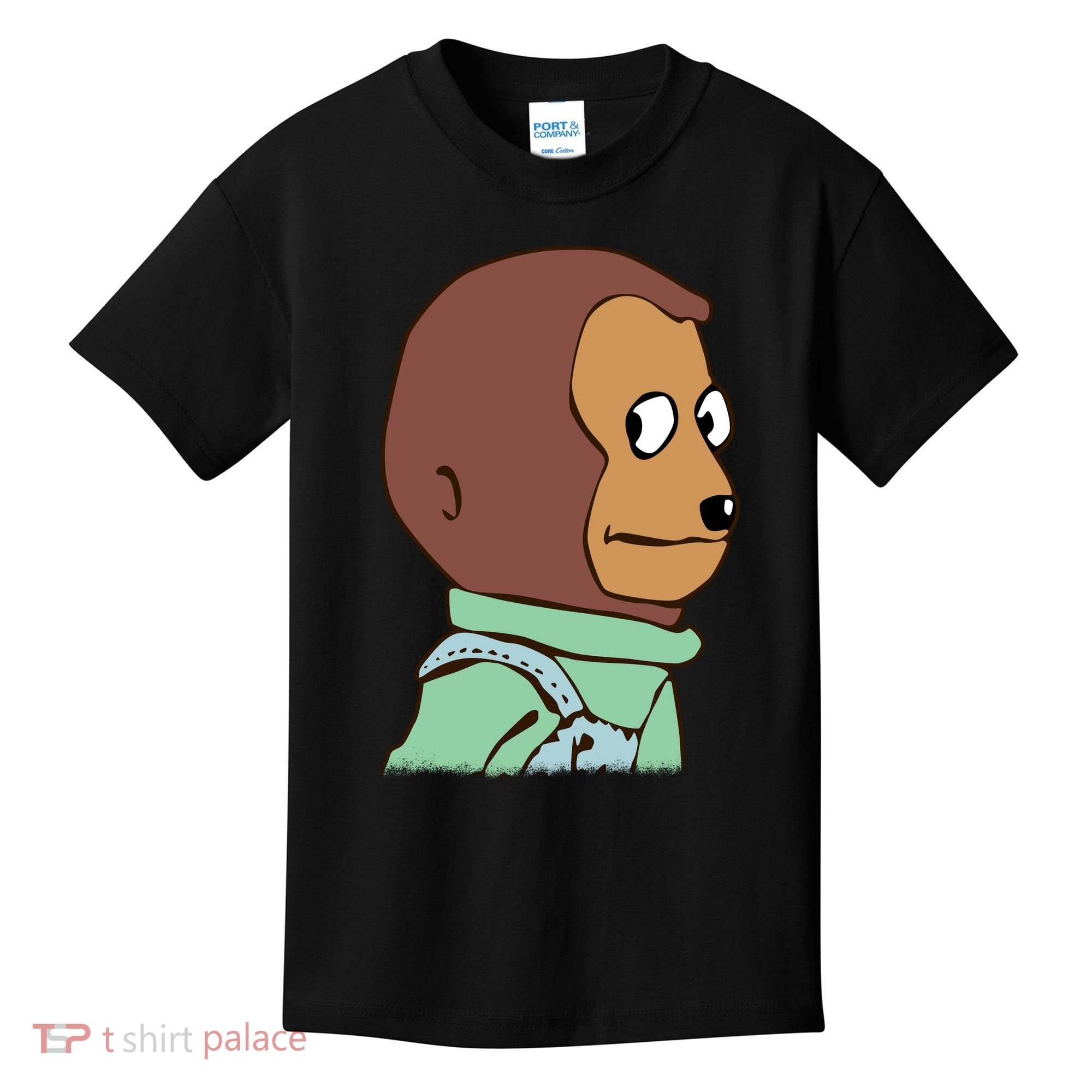 Awkward Look Meme Monkey Puppet Meme Kids T-Shirt