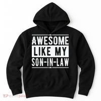 Awesome Like My Son In Law Family Lovers Father's Day Hoodie thumb 0