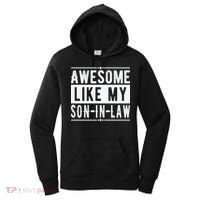 Awesome Like My Son In Law Family Lovers Father's Day Women's Hoodie thumb 0